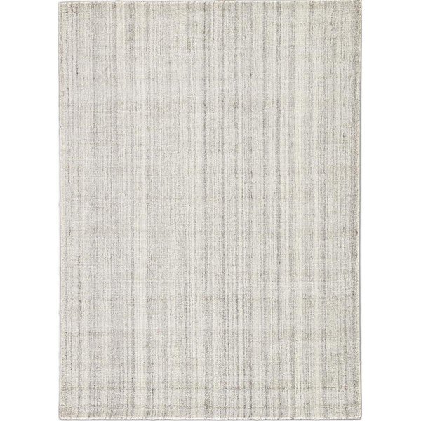 Jaipur Rugs Konstrukt Handloom Viscose Kelle Design Rectangle Rug, Sandshell - 8 x 10 RUG137323